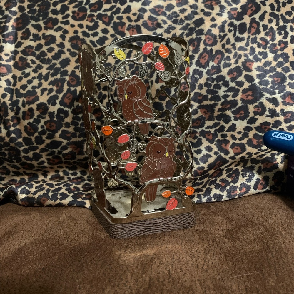 Bath And Body Works Autumn Owl Soap Holder